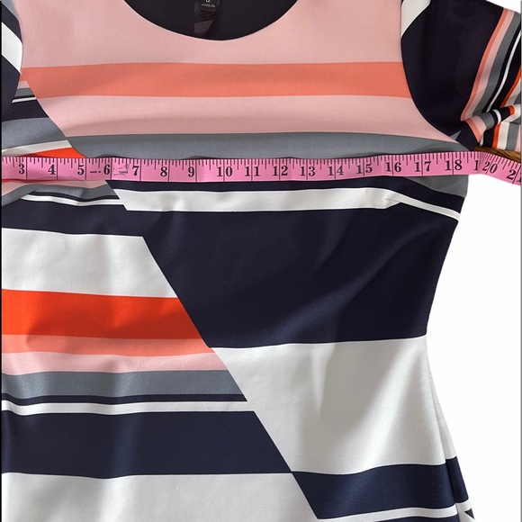 Enfocus Studios Bodycon Dress Geometric Design - Picture 9 of 12